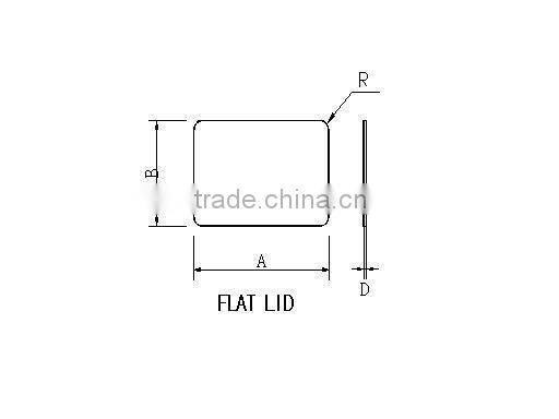 SMD Kovar Metal cover