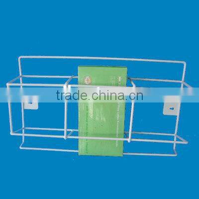 Triple Wire Glove Box Racks; Vertical