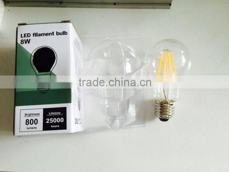 Replacement for 40W incandescent bulb GLS 4W A60 led Filamenbt bulb B22