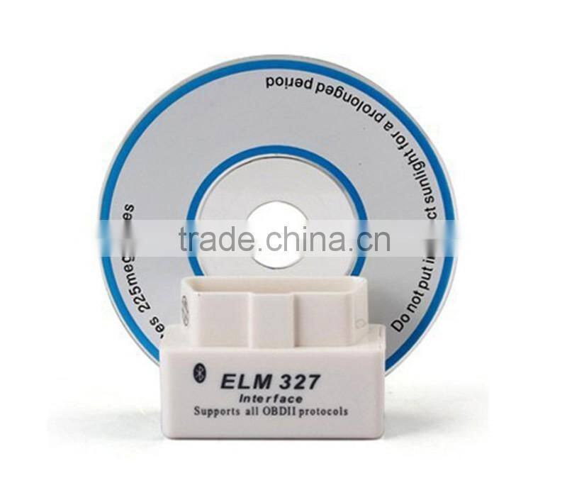 ELM 327 ELM327 Bluetooth OBD2 V2.1 Black Auto Diagnostic Interface Wireless Scanner Tool