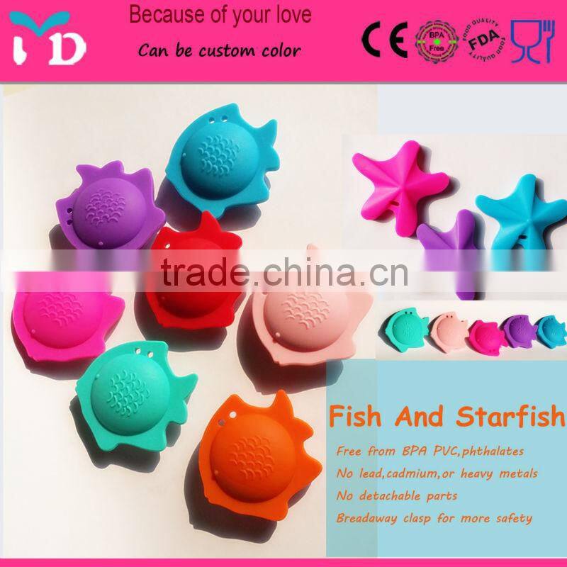 BPA Food Grade silicone teething pendant china wholesale/China Food Grade Silicone Teething Pendant for Kids Chewing