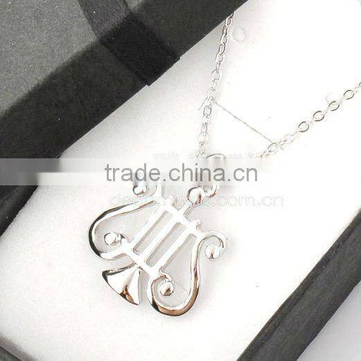 18k Gold plated and platina plated white gold necklace