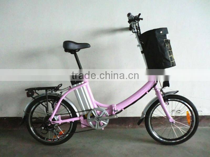 lithium battery folding electric bike