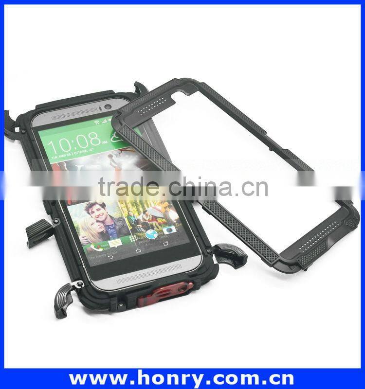 2015 newest Waterproof Snowproof Shockproof Sports Case For HTC One M8