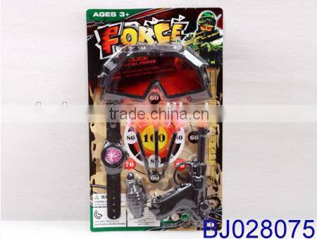 Happy baby toy cheap plastic soilder toy/ gun and bowling ball toys