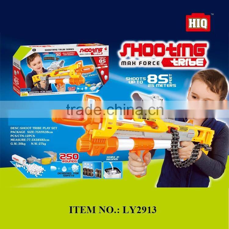 Hot selling shooting gun toys, plastic toys gun for kids play set