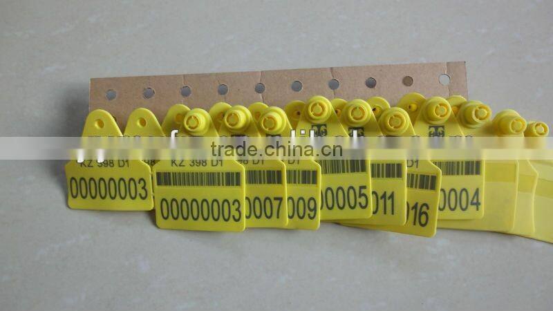 Reflective ear tag pig laser printing sheep ear tag