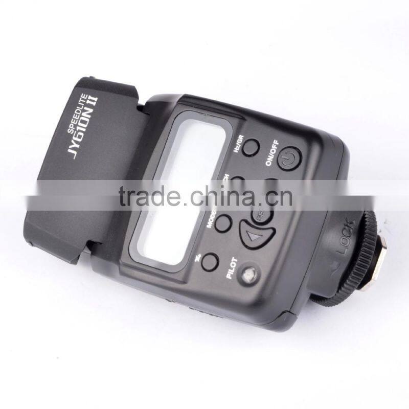 Mini flash JY-610N II with TTL function and LCD panel for Nikon i-TTL