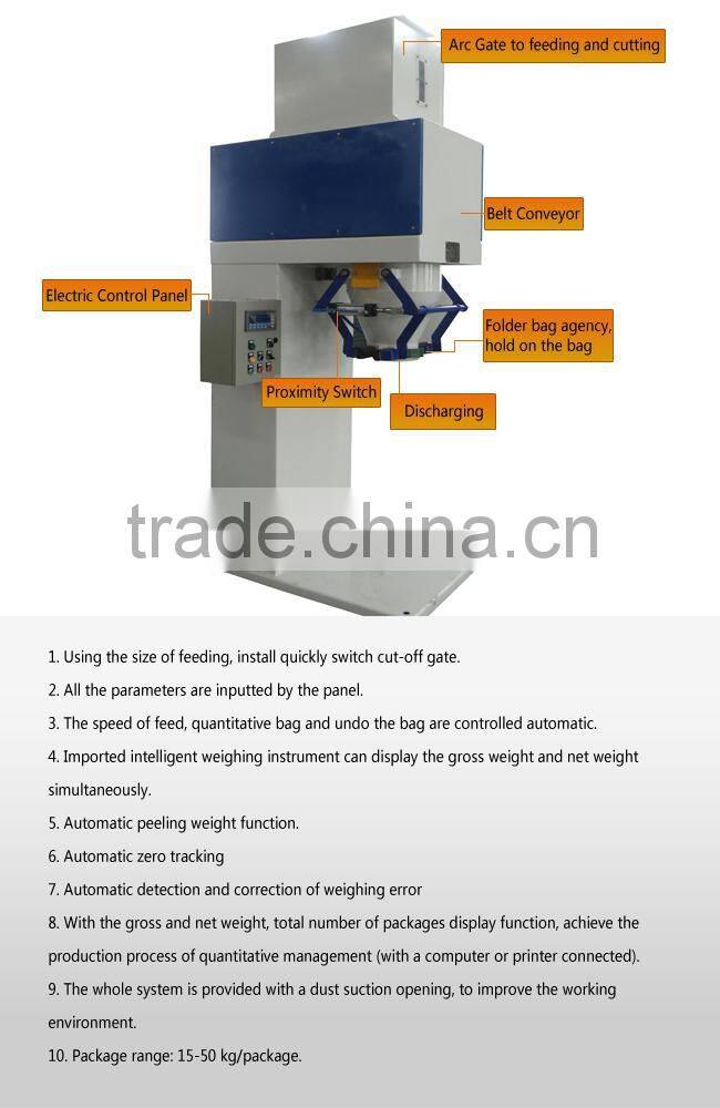 Short construction cycle vertical packing machine