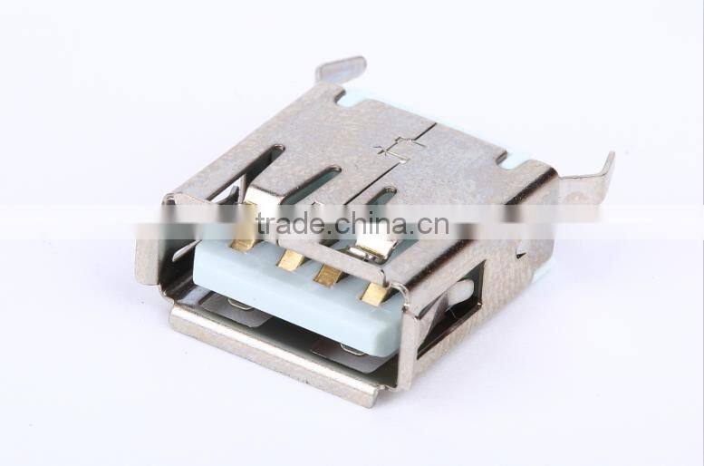 female bend pin of USB connector solder pins for adapter