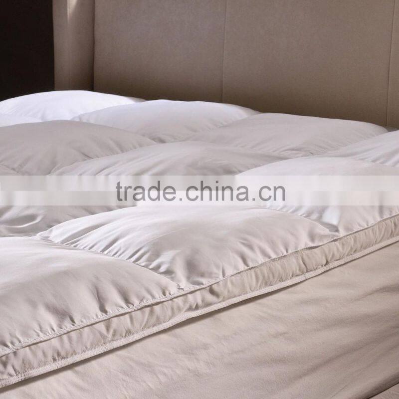Superior All Season Down Alternative Hypoallergenic White Mattress Topper
