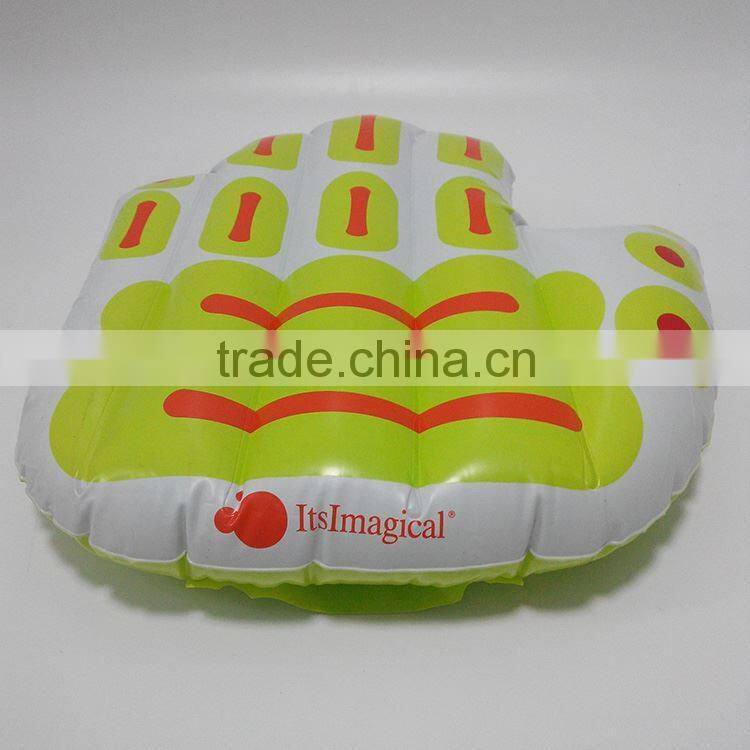 giant inflatable hand,inflatable fan hand with plastic pouch