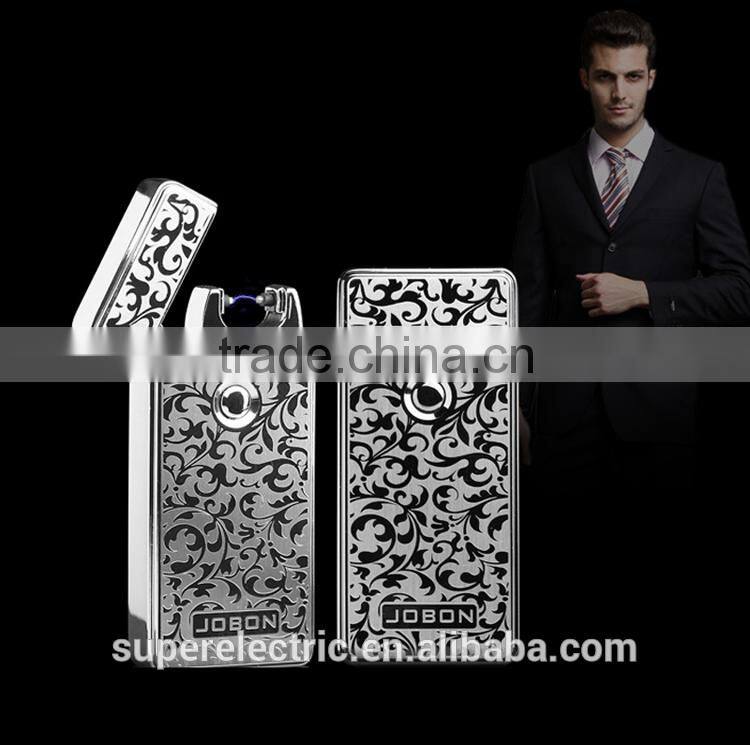 Professional design protable usb lighters high quality custom single arc cigarette lighter