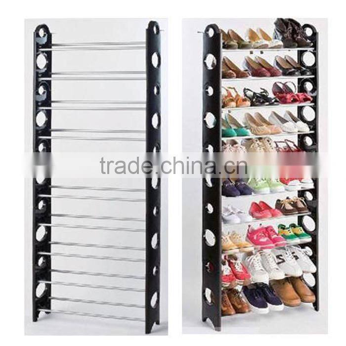 made in china 30 pairs folding Shoe rack with cover