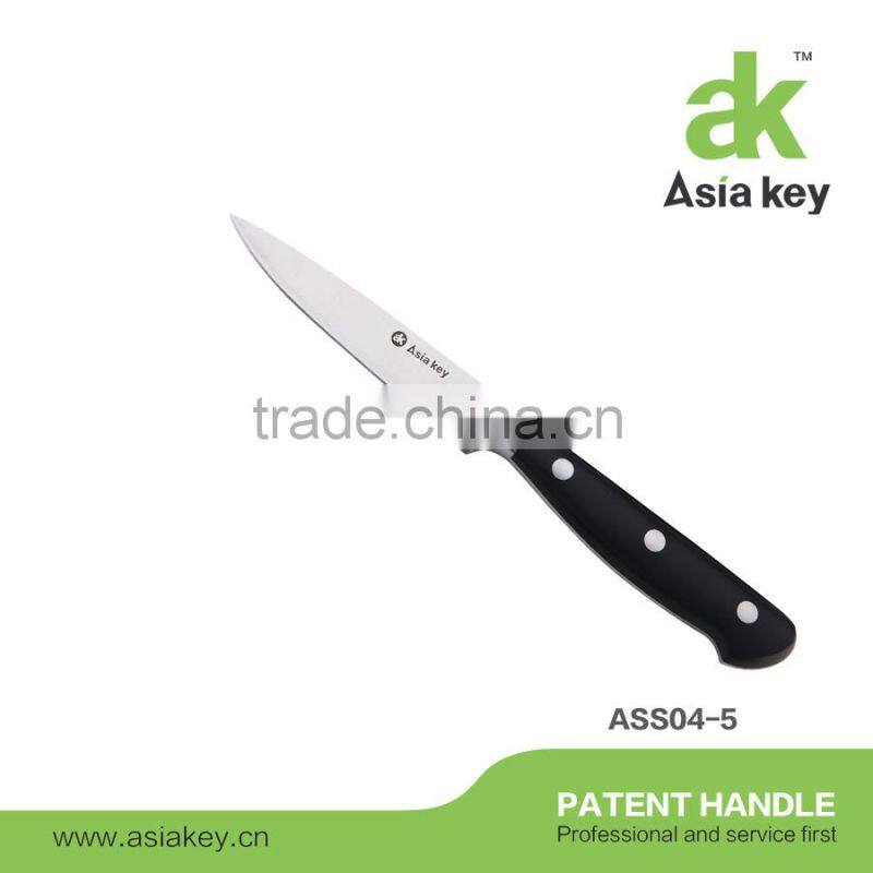 Advanced Stainless Steel Kitchen Knife,Black Handle,3cr14 blade