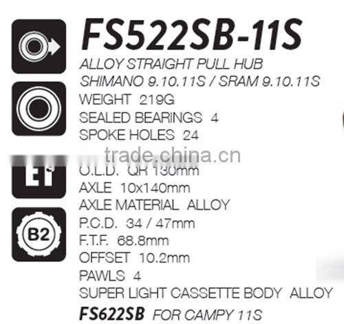 Wholesale Novatec Road Bike Rear Hubs Light Weight 24 Holes Road Bicycle Pore Hubs With 130mm Quick Release