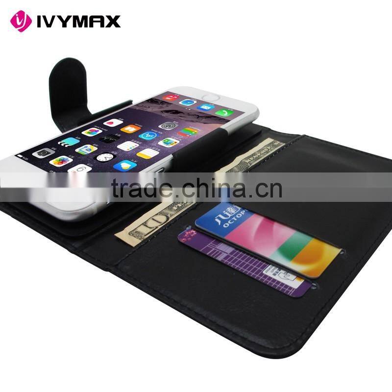 New arrival unique design leather universal flip phone case