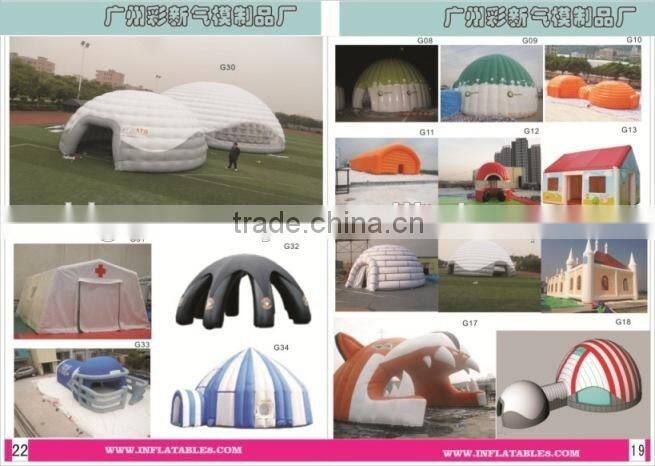 2016 hot giant inflatable garage tent