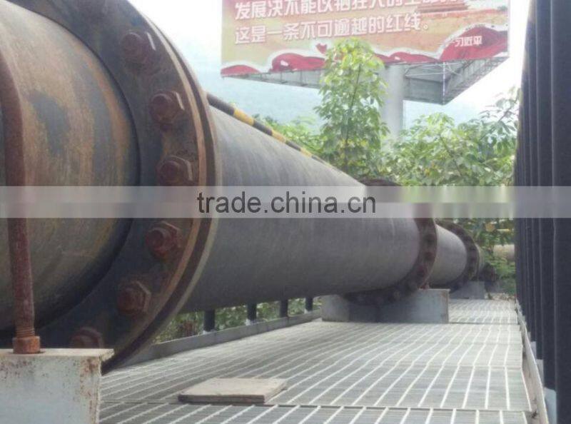 Steel rubber composite pipe for mining