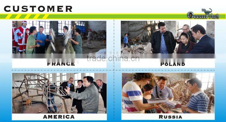 High quality dinosaur t-rex fossil model/Trade assurance