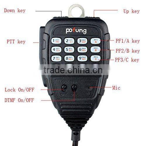 China Cheap UHF 400-470MHz 50W 200 Channel Mobile Radio CTCSS/DCS Pofung Baofeng Mobile Car radio BF-9500