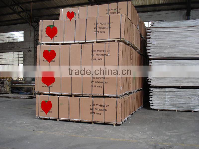2.7MM/3MM polyester mdf saudi arabia
