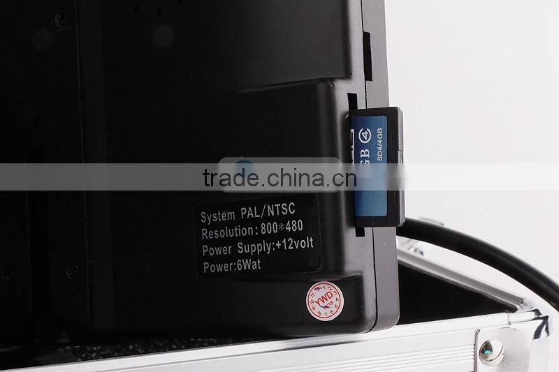 30M(100FT) 1000TVL 12 White Light 7" TFT Color LCD Underwater Fishing Camera Fish Finder Video Camera 30m Cable DVR Recorder