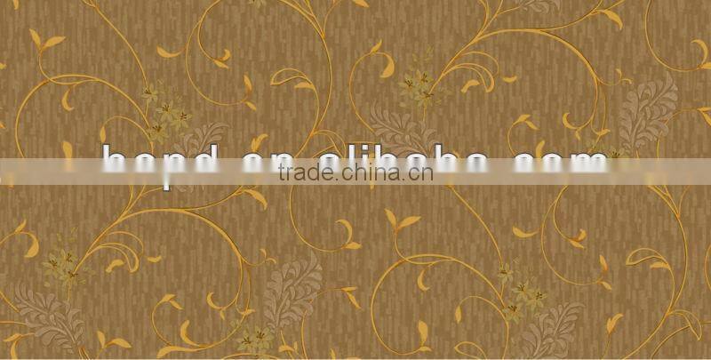 Classic good wearability wallpaper with flower pattern