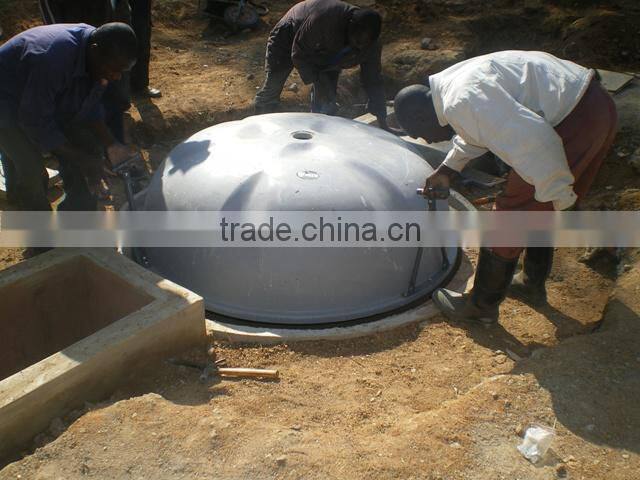 China Puxin Durable Home Use 10m3 Hydraulic Pressure Biogas Digester
