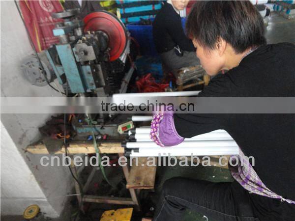 Inner locking metal /steel handle withTelescopic colorful broom