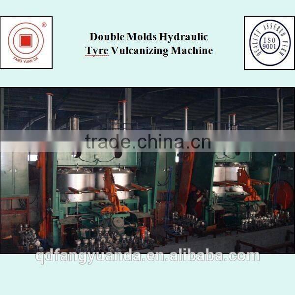 Double Molds Hydraulic Tyre Vulcanizing Machine