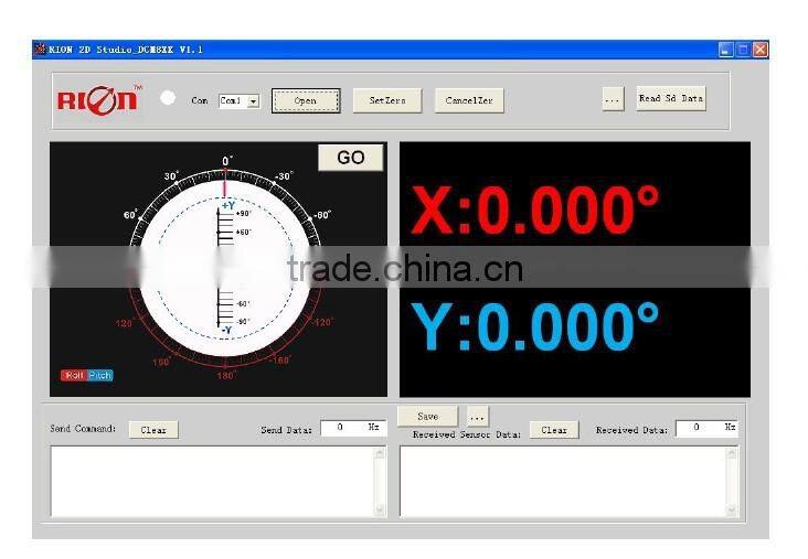 DMI800 extremely accurate inclinometer small angle precision measruing device