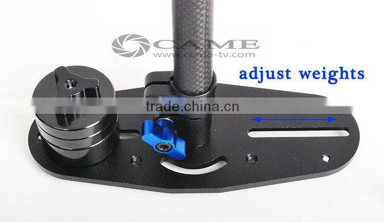 S60C 60CM Portable Mini Carbon Fiber Steadycam Camera Stabilizer Handheld