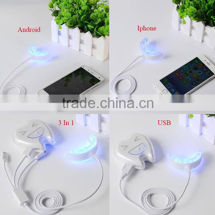 The Best Teeth Whitener Tooth Bleaching Whitening Prong 16 Bulbs Light