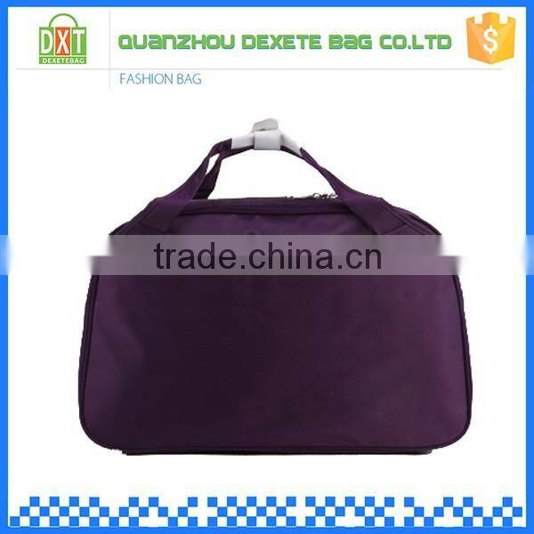 Lightweight nylon purple wholesale custom gym foldable sport bag