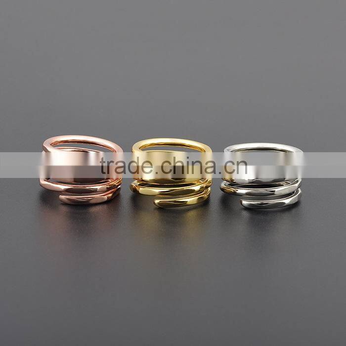 Most Popular Products China Stainless Steel Midi Rings For Women