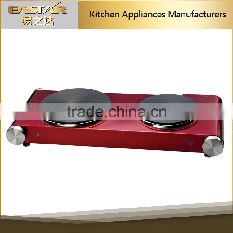 Freestainding kitchen appliance double 220v electric stove 2500 watt hot plate for sale