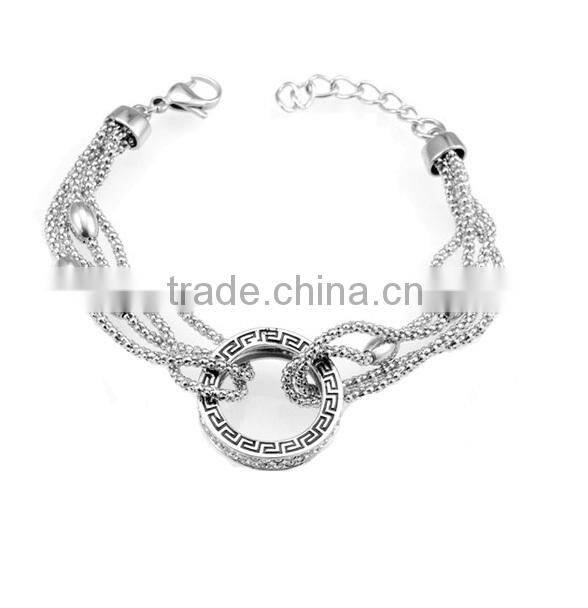 Stainless Steel hot selling polished women bracelet