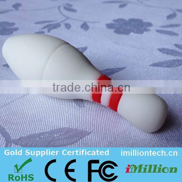 bulk items promo 3d pvc bowl shape usb drive