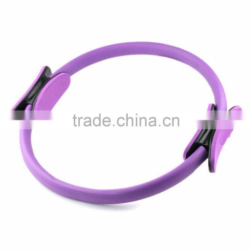 14.5"Pilates Ring Dual Grip Resistance Full Body Toning Ring Circle Strength