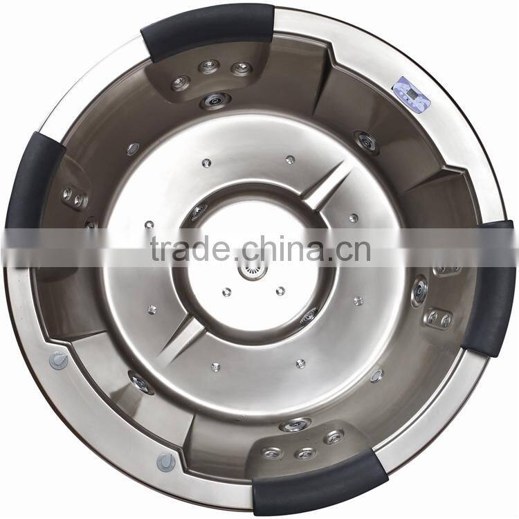 Round Hot Tub,Spa Hot Tub,Massage Spa Hot Tub for 4 adults