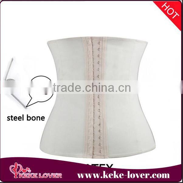 6XL hot sale black women tight latx waist corsets sexy steel bones high waist corset factory price waitst training corset