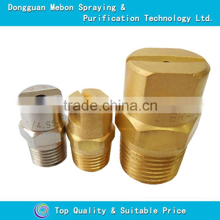 Stainless SteelBrass Flat Fan Spray Nozzle, brass flat fan nozzle for industry,metal cleaing nozzle