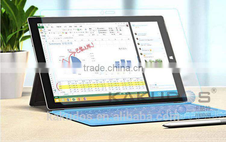 Best quality 9h hardness tempered glass screen protector for Microsoft Surface Pro 3