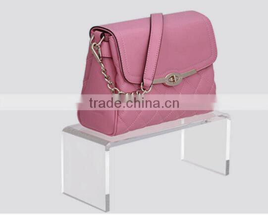 hot sale clear acrylic hand bag display