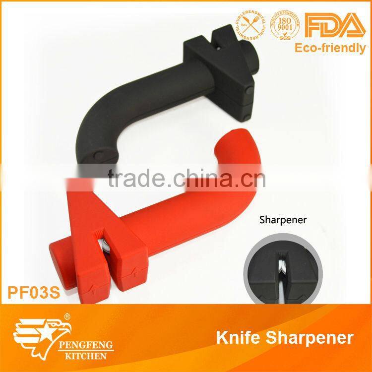 Kitchen knife sharpener suitable for ceramic and steel knife