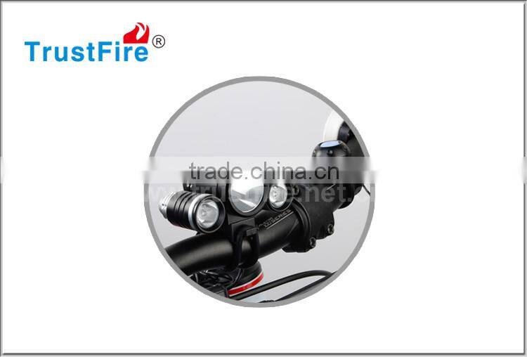 TrustFire D003 led bicycle light using Cree xml t6 led bike light, led headlamp for military with CE,FCC