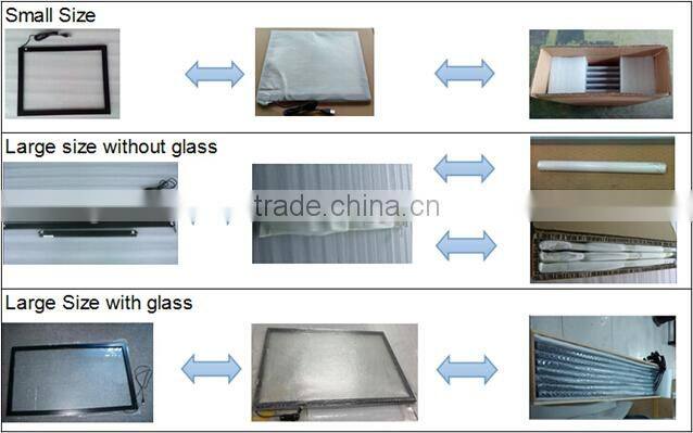 98" multi touch screen overlay kit