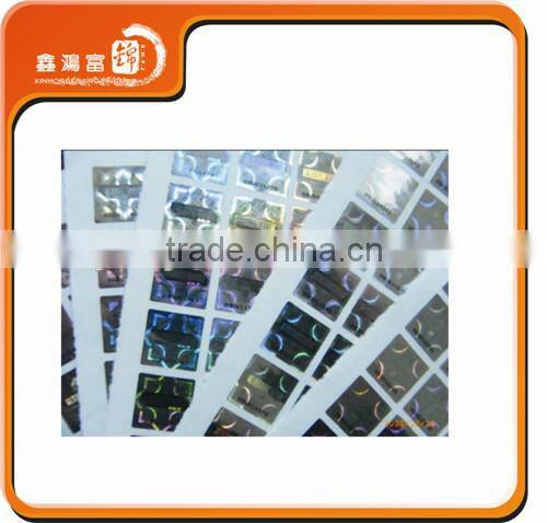 wholesale new custom self-adhesive anti-counterfeiting trademark