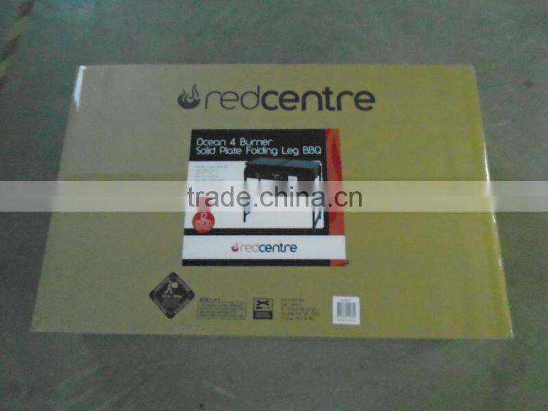 korean restaurant industrial tabletop gas grill with 4 burner